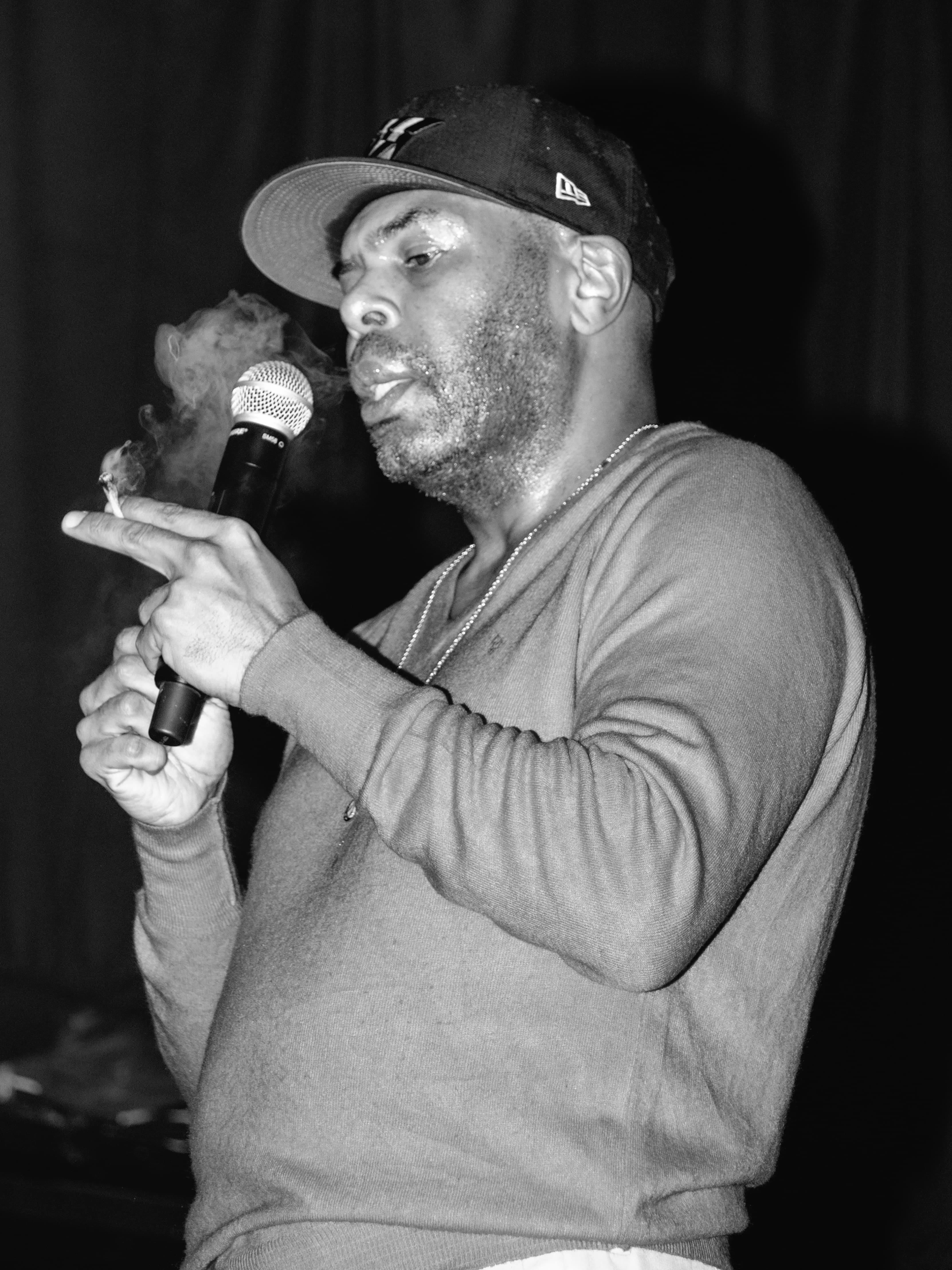 C.L. Smooth performing live.